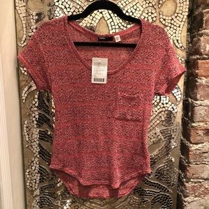 NWT red crochet top